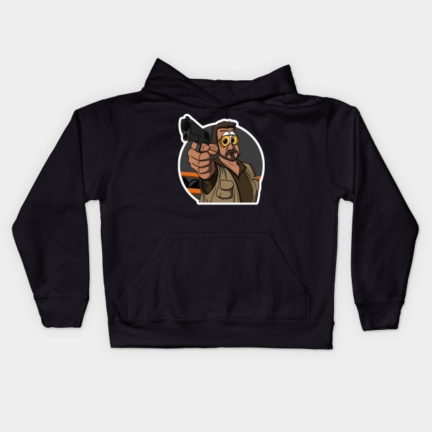 Walter - HAS THE WHOLE WORLD GONE CRAZY? Kids Hoodie by Fighter Guy Studios